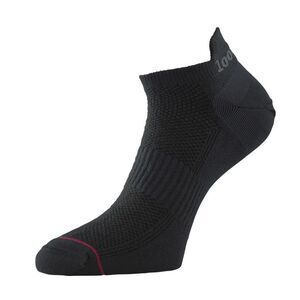 1000 Mile Womens/Ladies Ultimate Liner Socks / Black